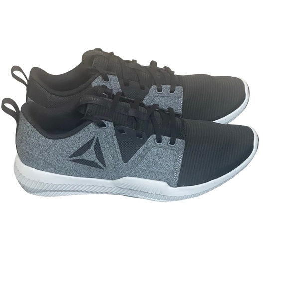 Reebok Mens Hydrorush‎ TRBlack Gray Running ShoesSneakers - Size 8
